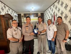 Kepala BPN Pesisir Barat Sambangi Polres