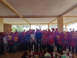 Syarif Hidayat Sosperda Nomor 3 Tahun 2016 Bersama Kelompok Usaha Ibu-ibu