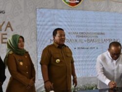 Ketua DPRD Lampung Apresiasi Pembangunan Masjid Raya Al-Bakrie