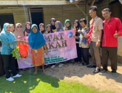 Jum’at Berkah, Ketua Tim Penggerak PKK Margodadi Bagikan Paket Sembako