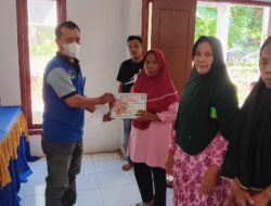 Pekon Asahan Way Sindi Salurkan BLT-DD Tahap Pertama