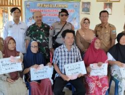 Pekon Lintik dan Padang Raya Salurkan BLT-DD