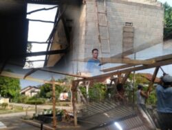 Kepalo Tiyuh Pulung Kencana Salurkan Bantuan Warga Terdampak Puting Beliung