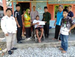 Pekon Gunung Kemala Salurkan BLT-DD Ke Rumah KPM