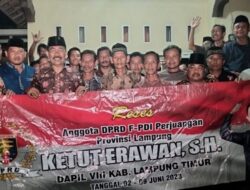 Ketut Erawan Serap Aspirasi Masyarakat Labuhan Ratu Kabupaten Lampung Timur