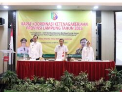 Pemerintah Provinsi Lampung Konsolidasi Arah Kebijakan Ketenagakerjaan Tahun 2024