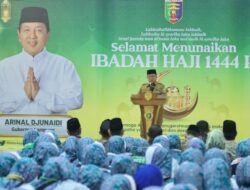 Gubernur Arinal Djunaidi Melepas Jemaah Calon Haji Provinsi Lampung Tahun 2023
