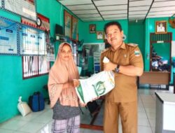 Pemerintahan Pekon Way Batang dan Tanjung Jati Bagikan Ketahanan Pangan