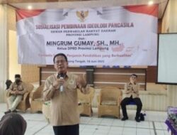 Ketua DPRD Lampung Sosialisasi Pancasila di SMAN 1 Terbanggi Besar Lamteng