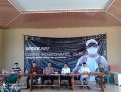 Deni Ribowo Serap Aspirasi Masyarakat Bumi Agung Waykanan