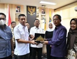 Ketua DPRD Lampung Terima Kunjungan Pansus Tuba Diskusi Soal LKPJ