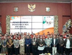 Hadiri Pelantikan Pengurus IKA FH UNILA, Ini Harapan Gubernur Arinal