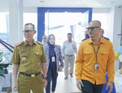 Sekdaprov Lampung Tinjau Relokasi Gedung Bank Lampung KCP Teluk Betung Selatan