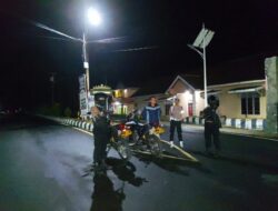 Cegah Gangguan Keamanan Polres Pesisir Barat Patser di Titik Rawan