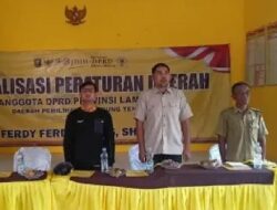Ferdy Ferdian Aziz ajak Masyarakat Putra Rumbia Perangi Narkoba
