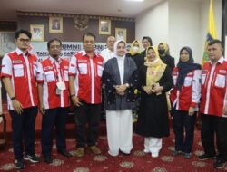 Wakil Ketua DPRD Provinsi Lampung Ririn Kuswantari Tinjau Donor Darah Reuni Akbar 85