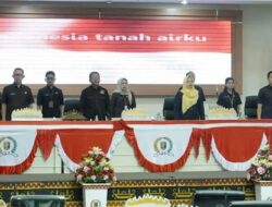Ketua DPRD Lampung Pimpin Paripurna Lanjutan Pandangan Umum Fraksi terkait RAPBD-P