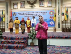 Riana Sari Arinal Buka Pra Pekan Olahraga Seni Tingkat Provinsi Lampung