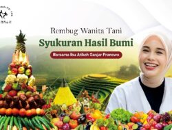 Atikoh Ganjar Bakal Syukuran Hasil Bumi Bareng Ribuan Wanita Tani di Pringsewu