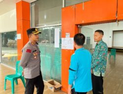 Monitoring Kapolres Kaur Pastikan Pengamanan Gudang Logistik Pemilu