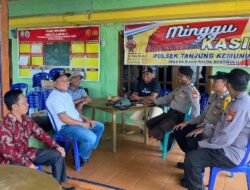 Giat Minggu Kasih Kapolres Kaur Jaga Kondusifitas Pasca Pemilu 2024