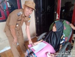 Kades Rigangan II Sambangi Lansia Penerima Manfaat BLT DD 2024