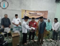 Bantuan Gubernur Bengkulu dan Bupati Kaur dalam Safari Ramadhan