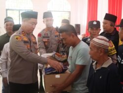 Kunjungan Kapolda ke Kaur Beri 100 Paket Sembako
