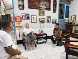 Pj. Bupati Pringsewu Kunjungi Legenda Angkat Besi Lampung