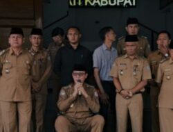 Hari Pertama Masuk Kantor Bupati Kaur Gelar Halal Bihalal