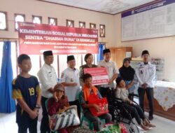 Kemensos RI Beri Rp 234 Juta untuk Disabilitas, Anak dan Lansia di Kaur