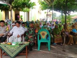 Bhabinkamtibmas Desa Cangkoak Hadiri Pengajian