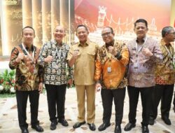 PJ Bupati Pringsewu Hadiri Penyampaian LHP LKPP 2023