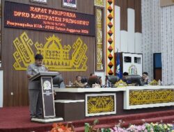 Pemkab Pringsewu Sampaikan Rancangan KUA-PPAS 2025