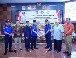 Pj Bupati Pringsewu Puji Kolaborasi Hadapi Tantangan Kebakaran