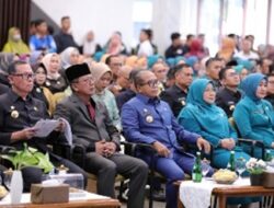 Mingrum Gumay Hadiri Sertijab PLH Gubernur Lampung