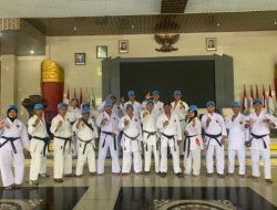 Keluarga Sabuk Hitam Inkado Lampung Deklarasi Dukung Mirza-Jihan