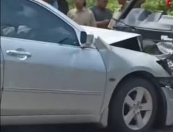 Tabrakan Beruntun di Jalan Semanu Bedoyo, 4 Korban Dilarikan ke Rumah Sakit