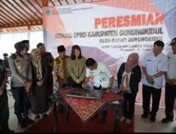 Gedung Baru Kantor DPRD Gunungkidul Diresmikan