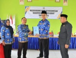 Di Ngaras Kepala Bappelitbangda Syaifullah Buka Musrenbang RKPD