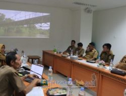 Jembatan Gantung Rusak, Wakil Bupati Pesibar Pimpin Rakor