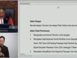 MK Batalkan Kemenangan Aries Sandi, Pesawaran Pemungutan Suara Ulang