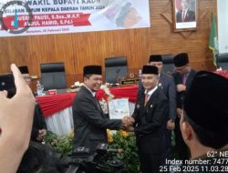 Sertijab Bupati dan Wakil Bupati Baru Kabupaten Kaur