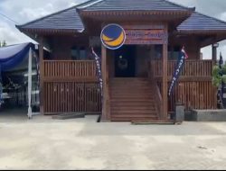 Angkat Budaya Lokal, NasDem Lampung Tengah Punya Kantor Definitif