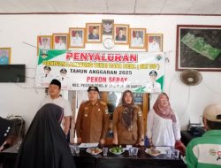 Pekon Seray Salurkan BLT-DD Tahap Pertama Kepada 39 KPM