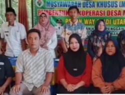 Pekon Way Sindi Utara Bentuk Kopdes MP Sesuai Arahan Presiden RI