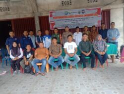 Musdesus, Desa Gunung Kaya Bentuk Koperasi Merah Putih