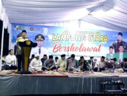 Lampung Utara Bersholawat Sambut 1 Muharram
