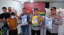 Polda Riau Ungkap Kasus Beras Oplosan, 9 Ton Beras Reject Disita