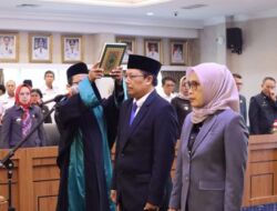 Pemprov Lampung Lantik 2 Pejabat Strategis, Fokus Perkuat Pertanian dan Pembangunan Daerah